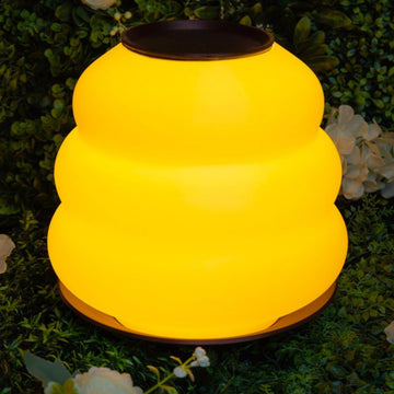 Honey Pot Minimalist Classic Plant-Based PLA 3D Printed Dimmable LED Table Lamp - JONATHAN Y